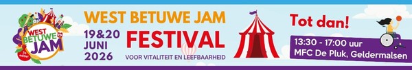 wij staan op betuwe jam 2026